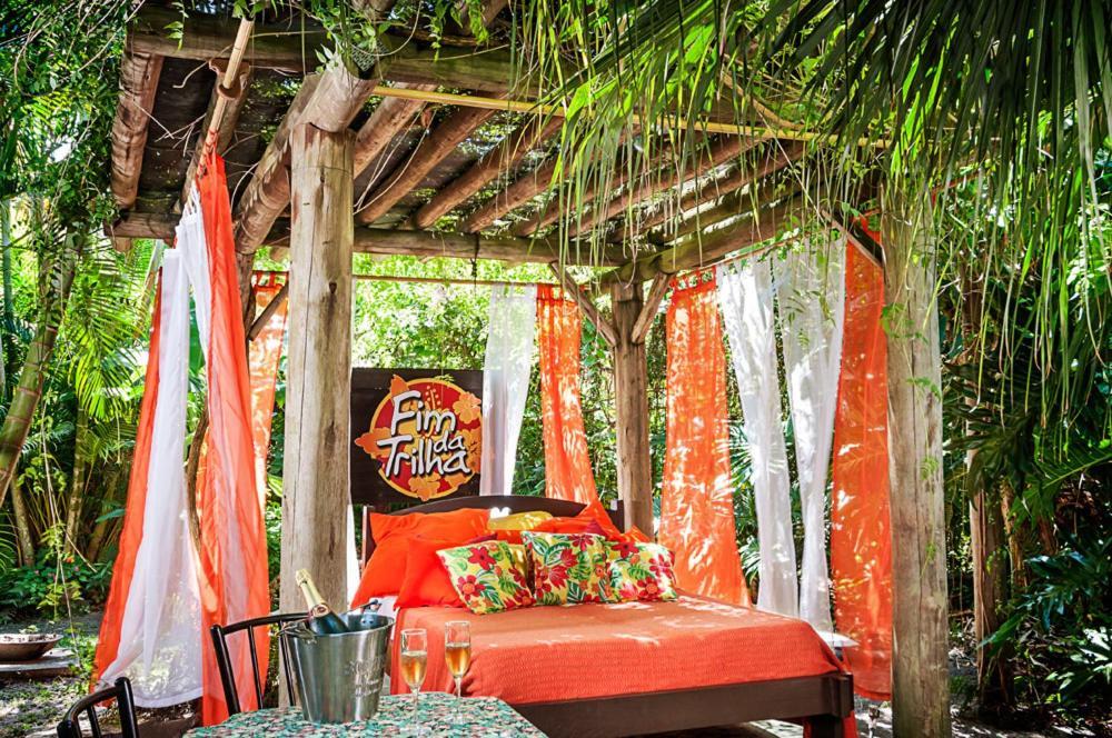 Pousada E Restaurante Fim Da Trilha Ilha do Mel Bagian luar foto